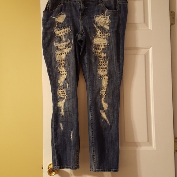 Torrid Premium Pants - Torrid Premium studded jeans...